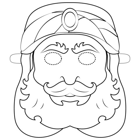 The Three Wisemen Coloring Page